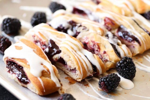 Blackberry Cream Cheese pastry