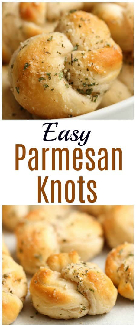 Easy Parmesan Knots Recipe