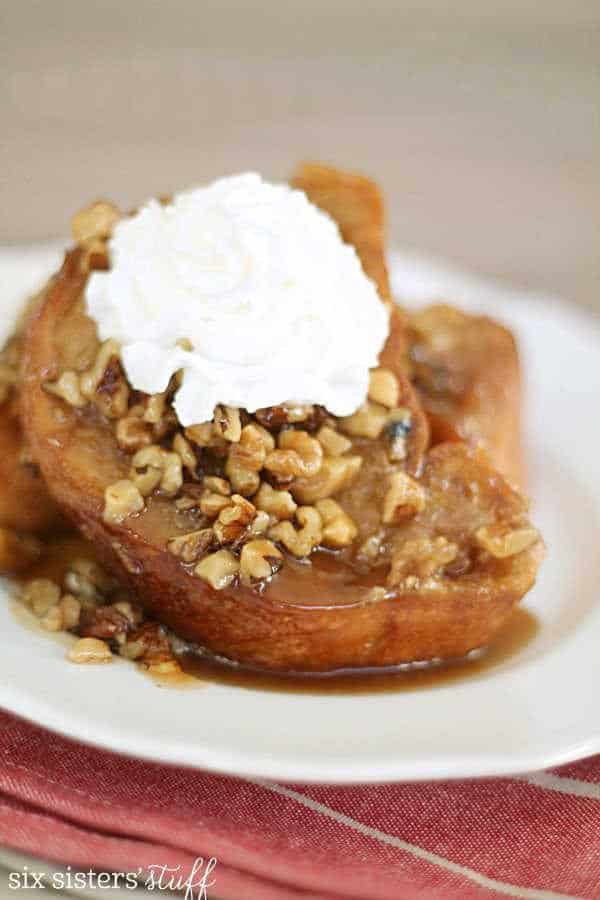 Overnight Baked Caramel French Toast Recipe