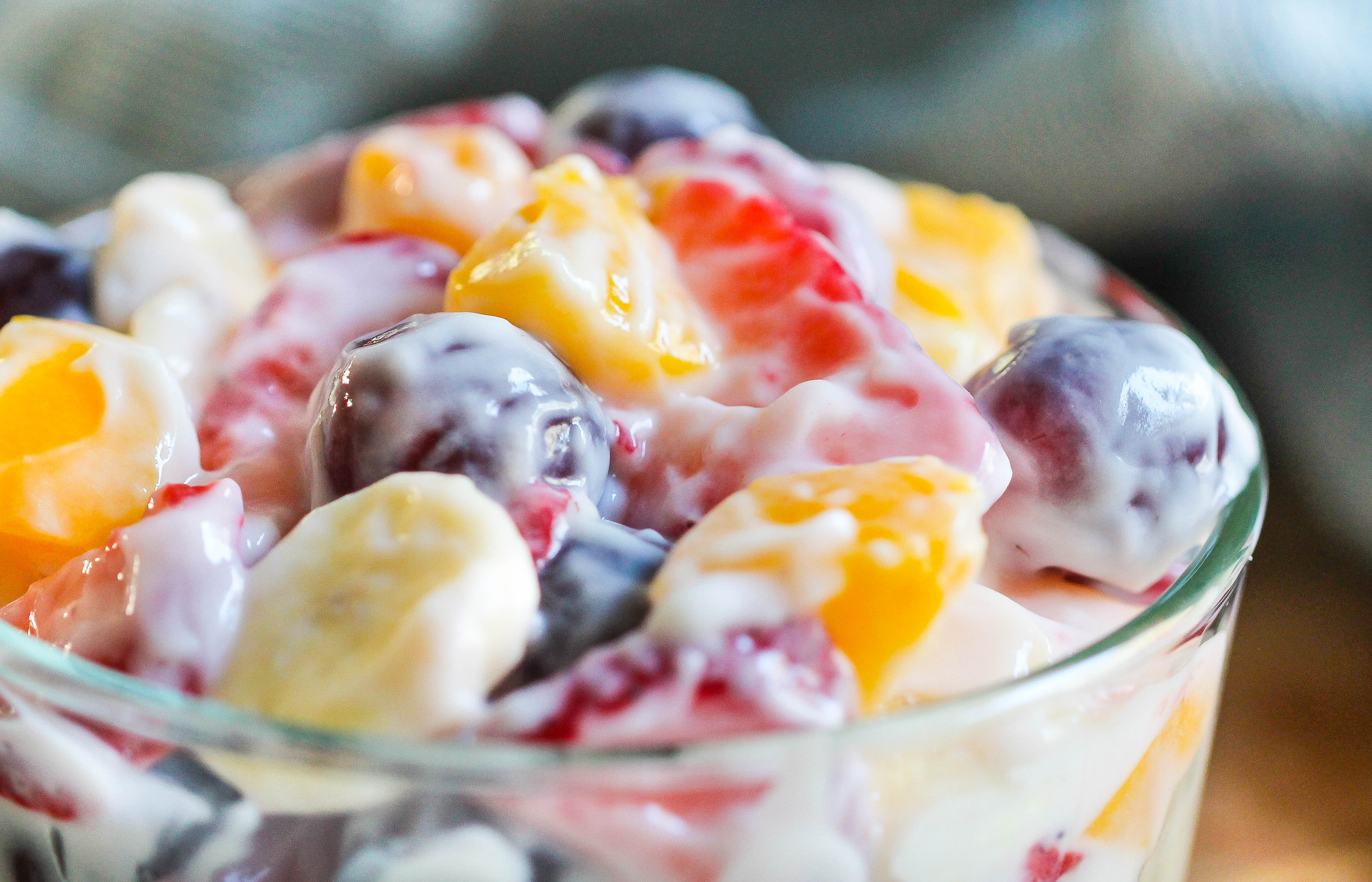 Fruit Salad Recipe With Yogurt Dressing