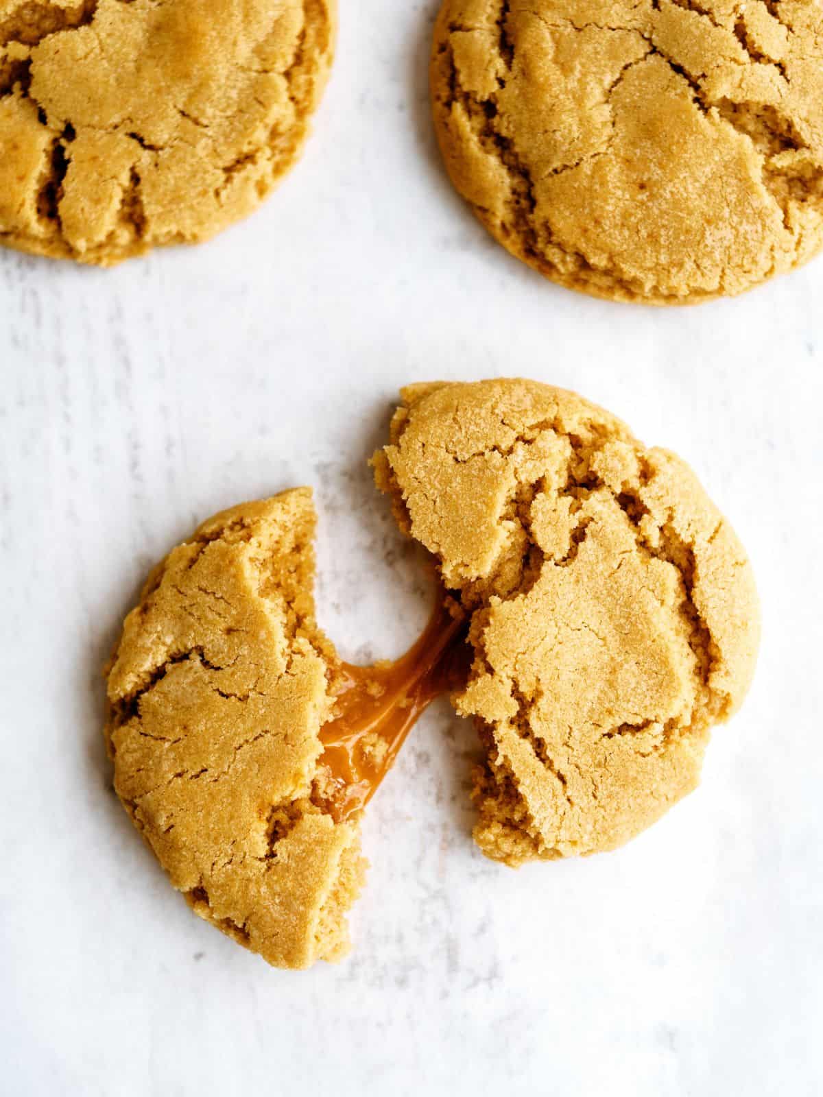 Apple Cider Caramel Cookies Recipe