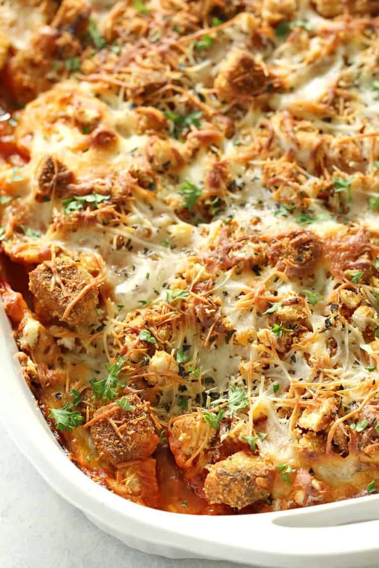 Baked Chicken Parmesan Casserole Recipe