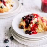 Overnight Blueberry French Toast