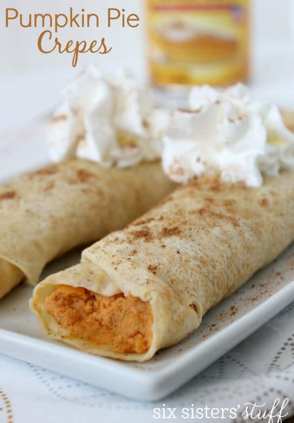 Pumpkin Pie Crepes Recipe