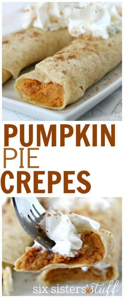 Pumpkin pie Crepes 3