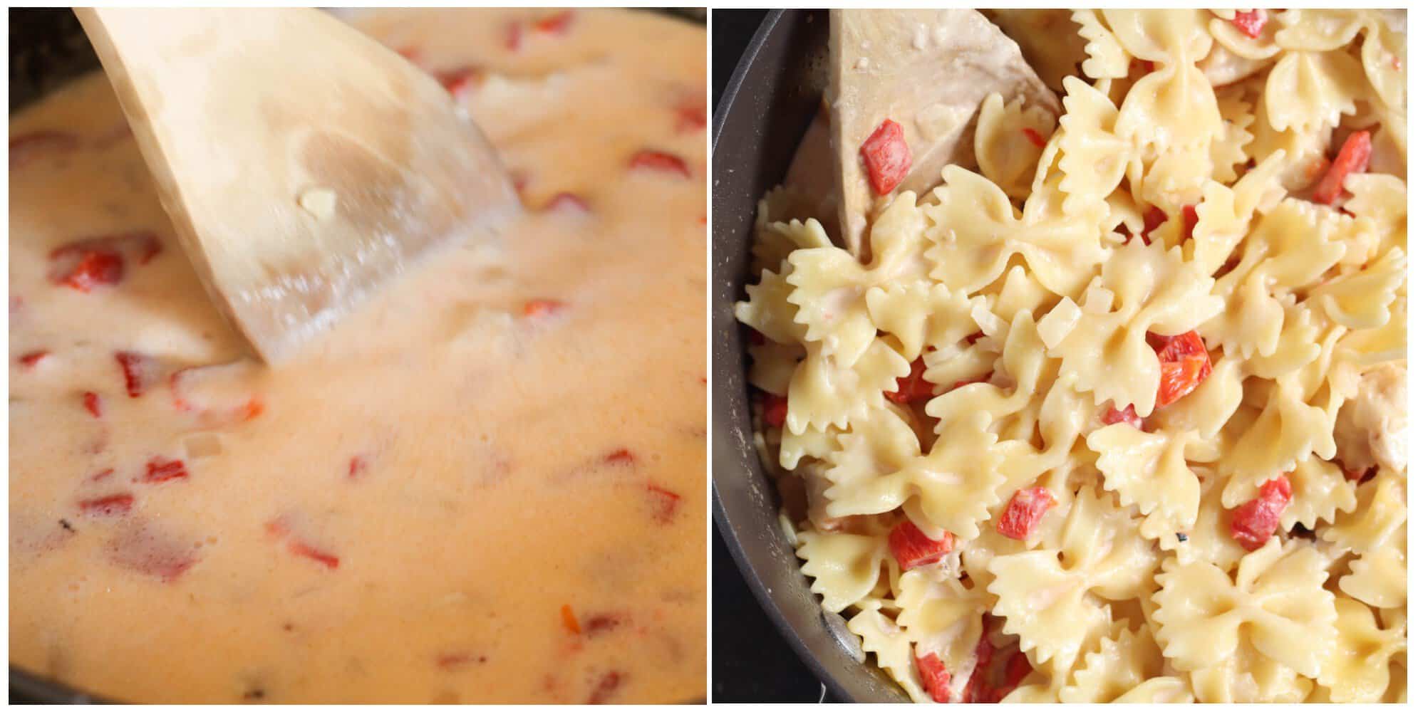 Pasta and sauce pictures