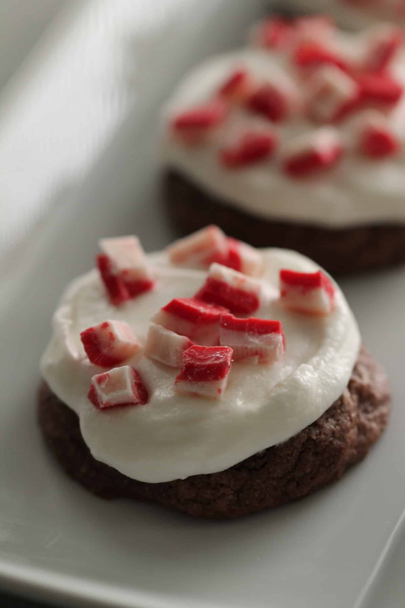 Peppermint Crunch Brownie Cookies Recipe