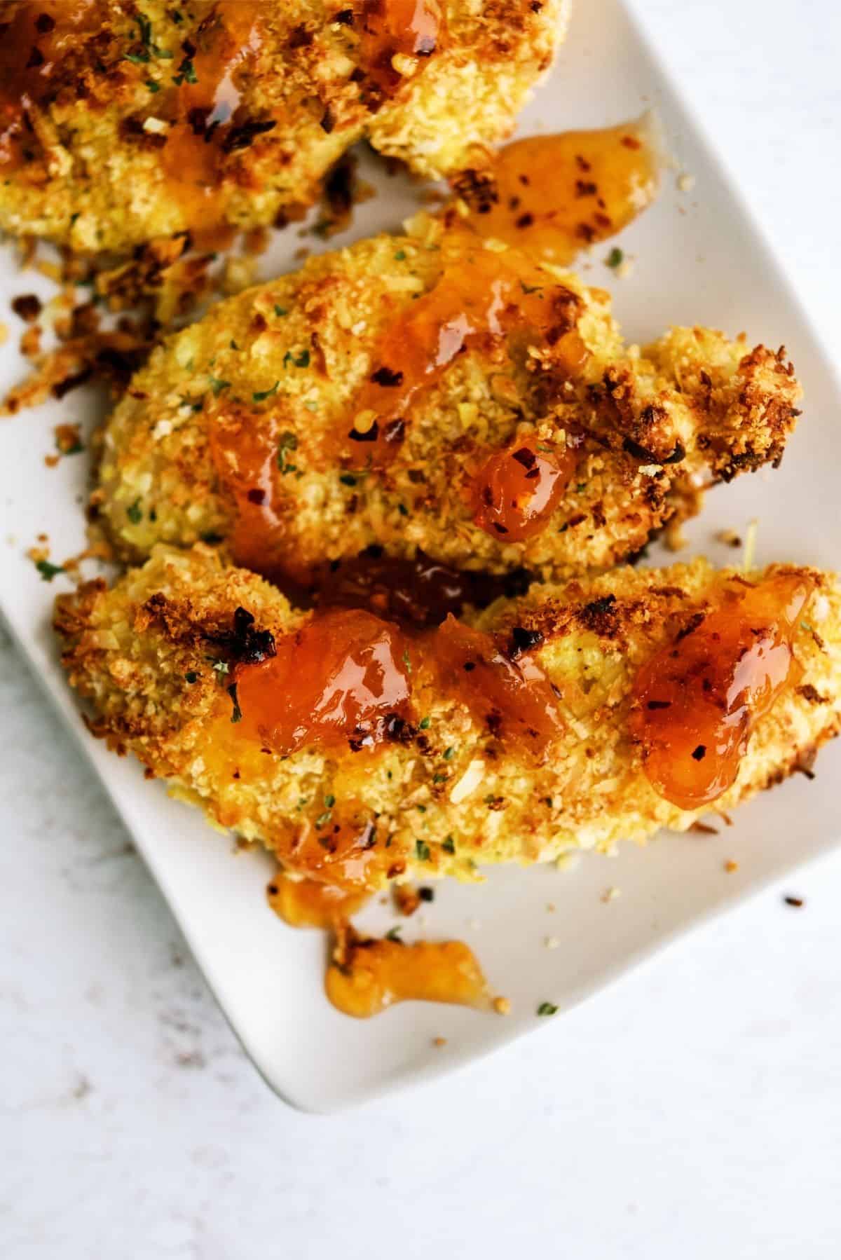 Baked Crispy Coconut Chicken Tenders Recipe