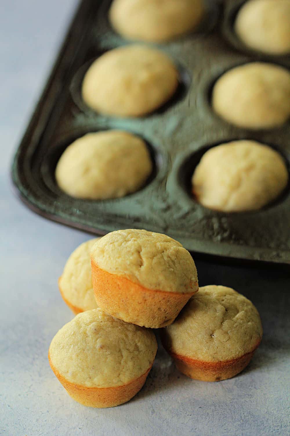 Lion House Banana Bread Muffins with Almond Glaze Recipe