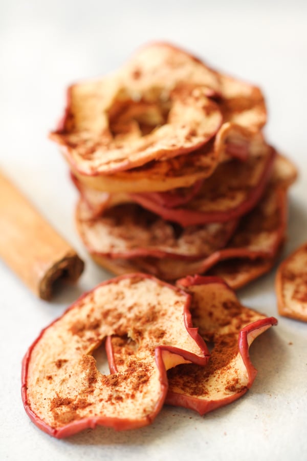 Baked Cinnamon Apple Crisps