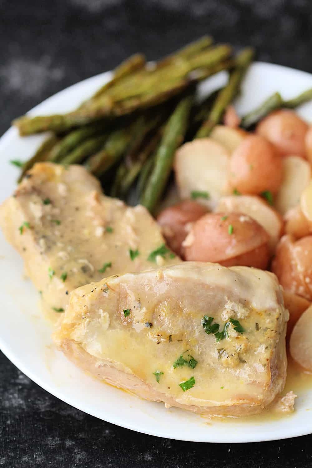 Slow Cooker Creamy Ranch Pork Chops