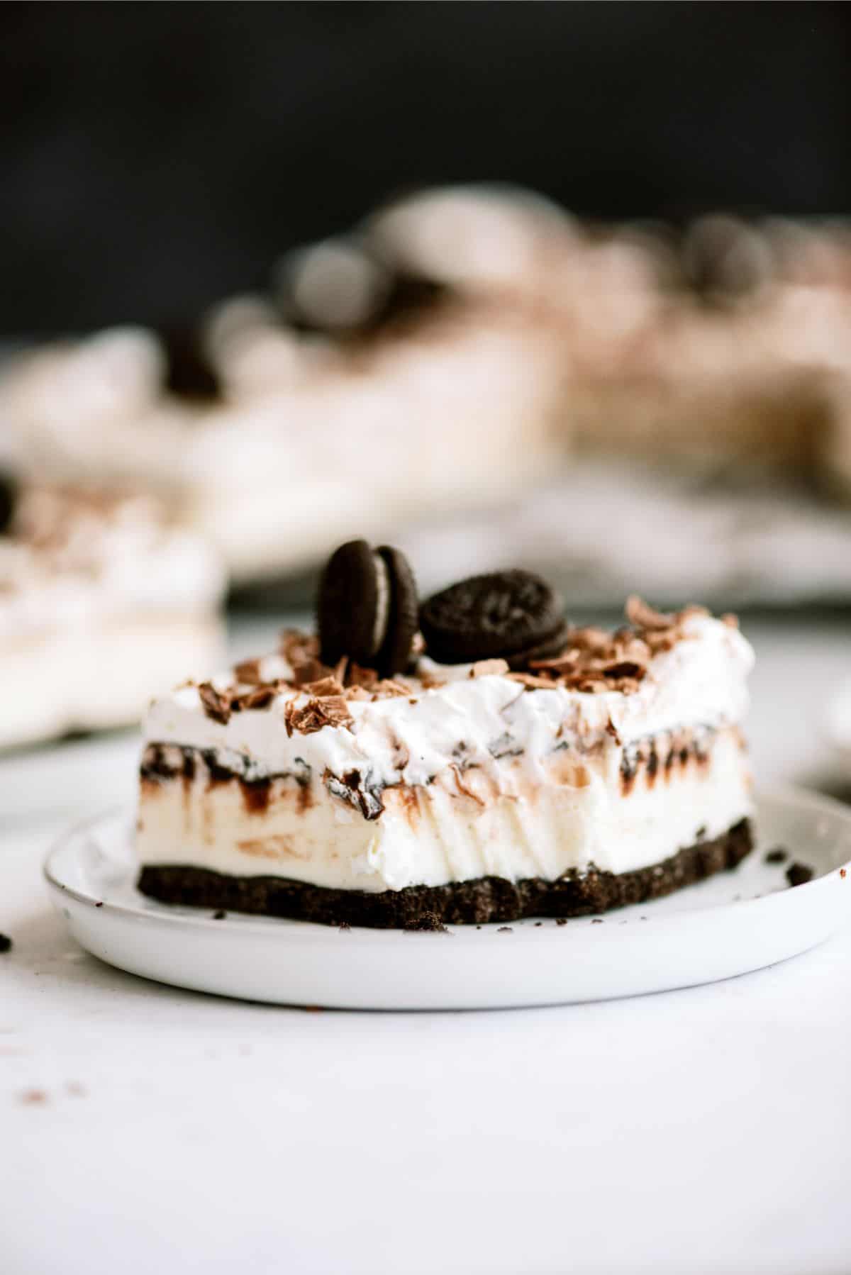 No-Bake Oreo Ice Cream Cake Dessert (Nummy Mess) Recipe