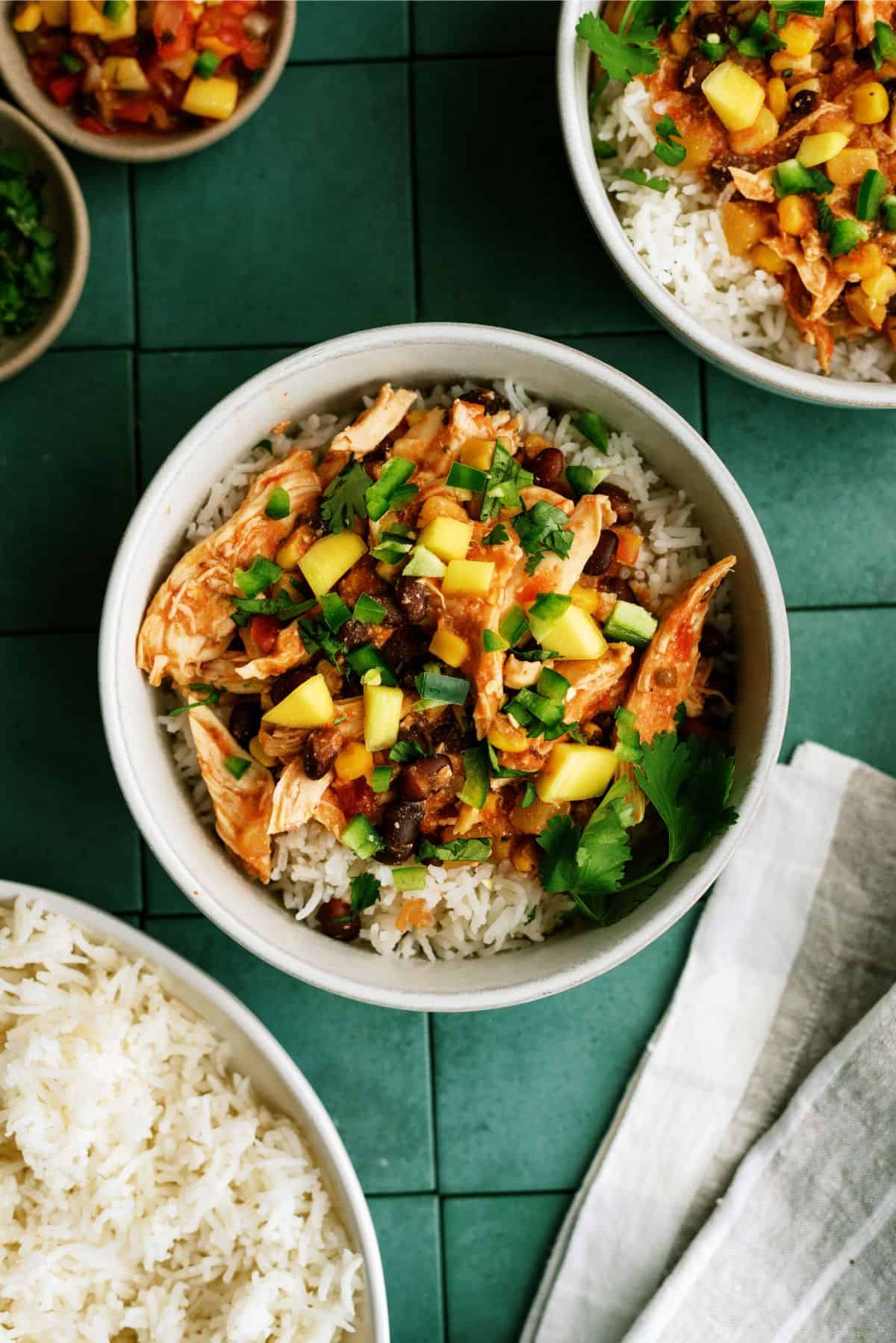 Slow Cooker Mango Chicken