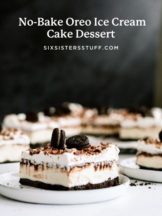 No-Bake Oreo Ice Cream Cake Dessert (Nummy Mess) Recipe