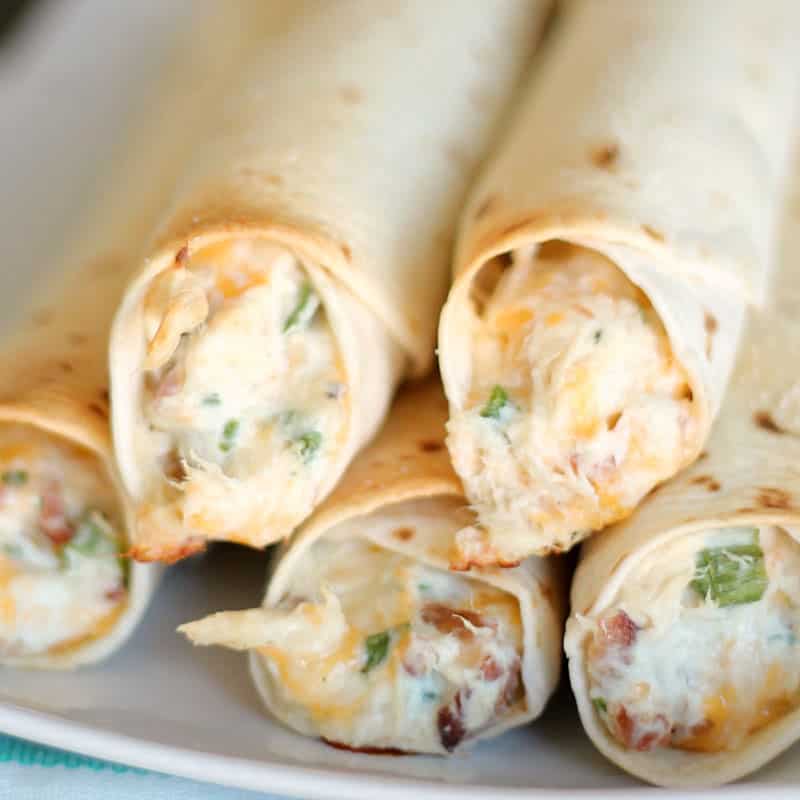 Baked Chicken Taquitos Recipe