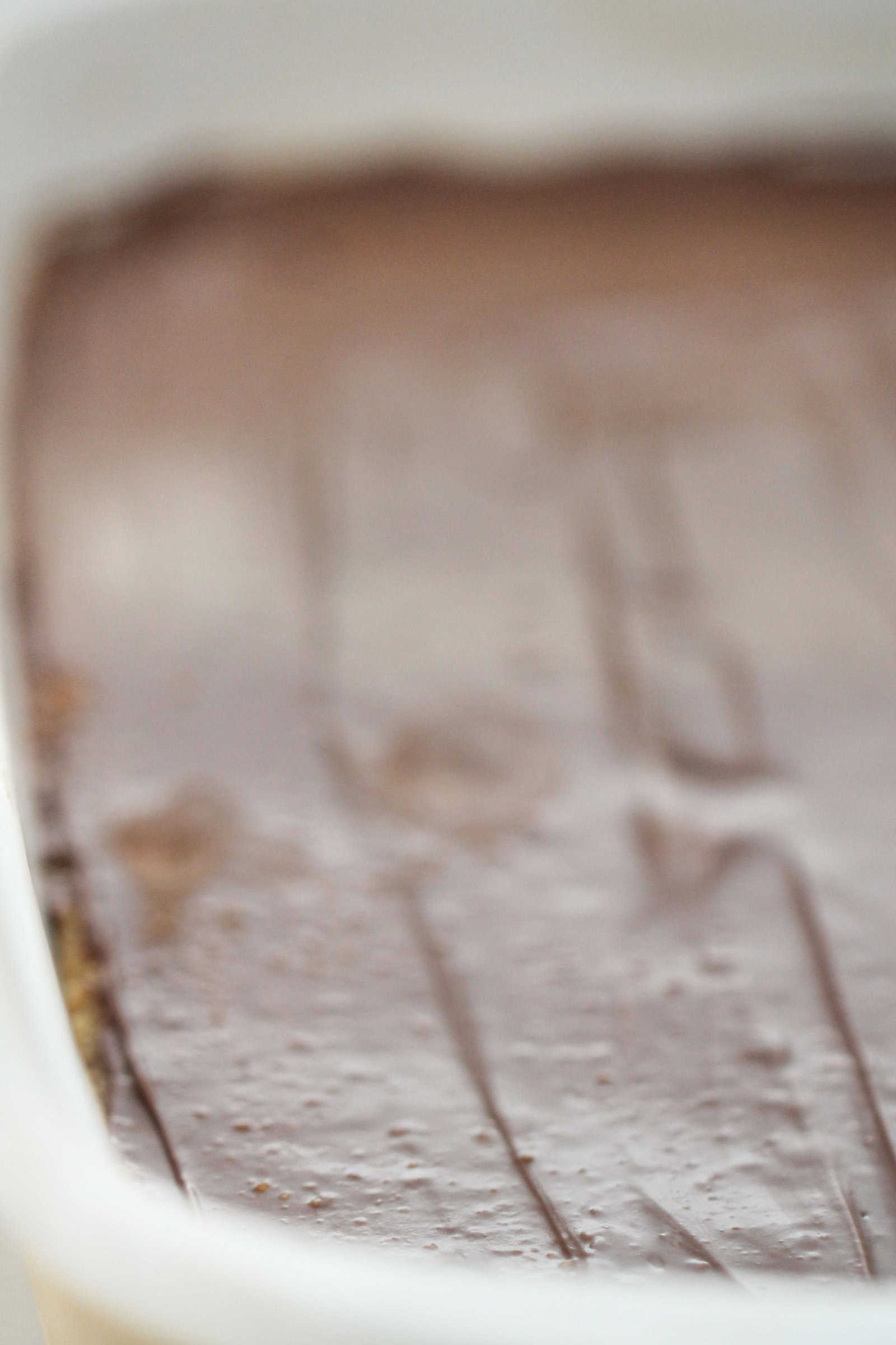 pan of no bake peanut butter bars