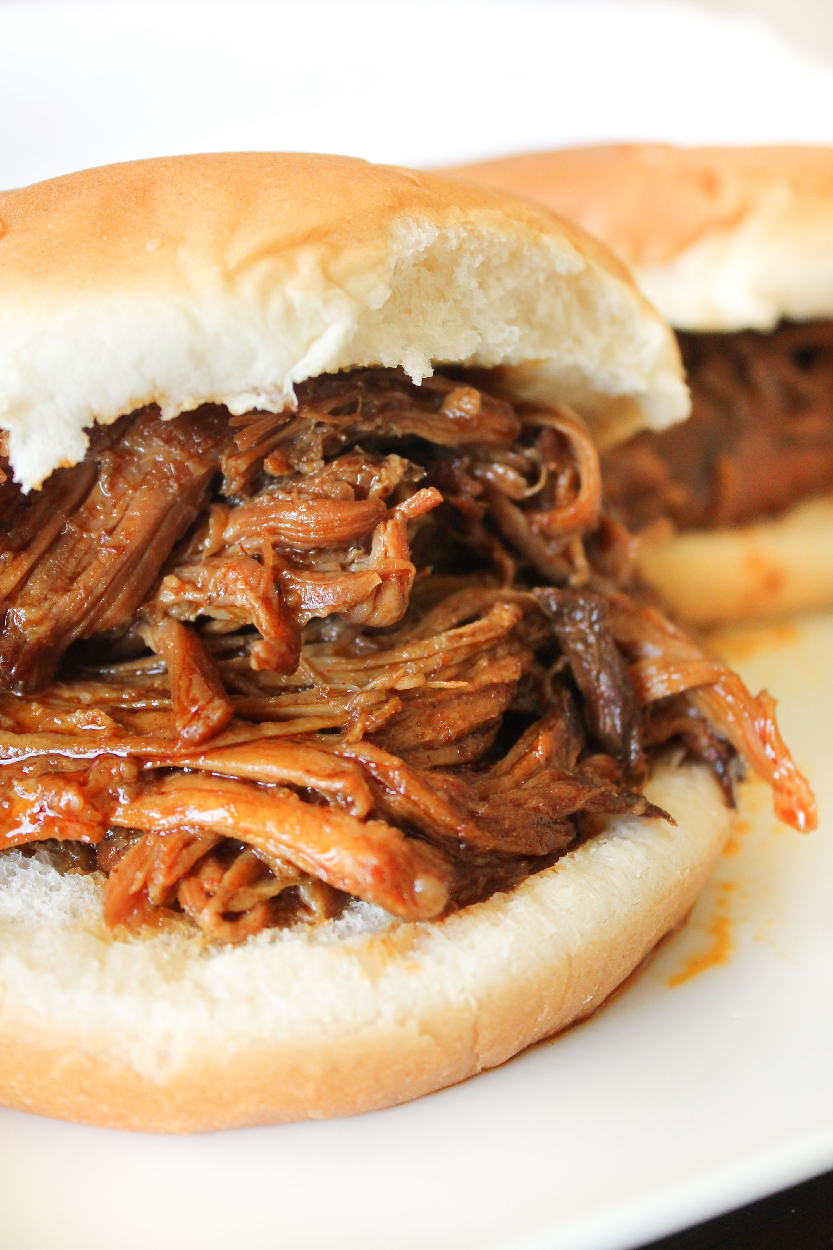 Slow Cooker Smoky BBQ Pulled Pork Sandwiches Recipe