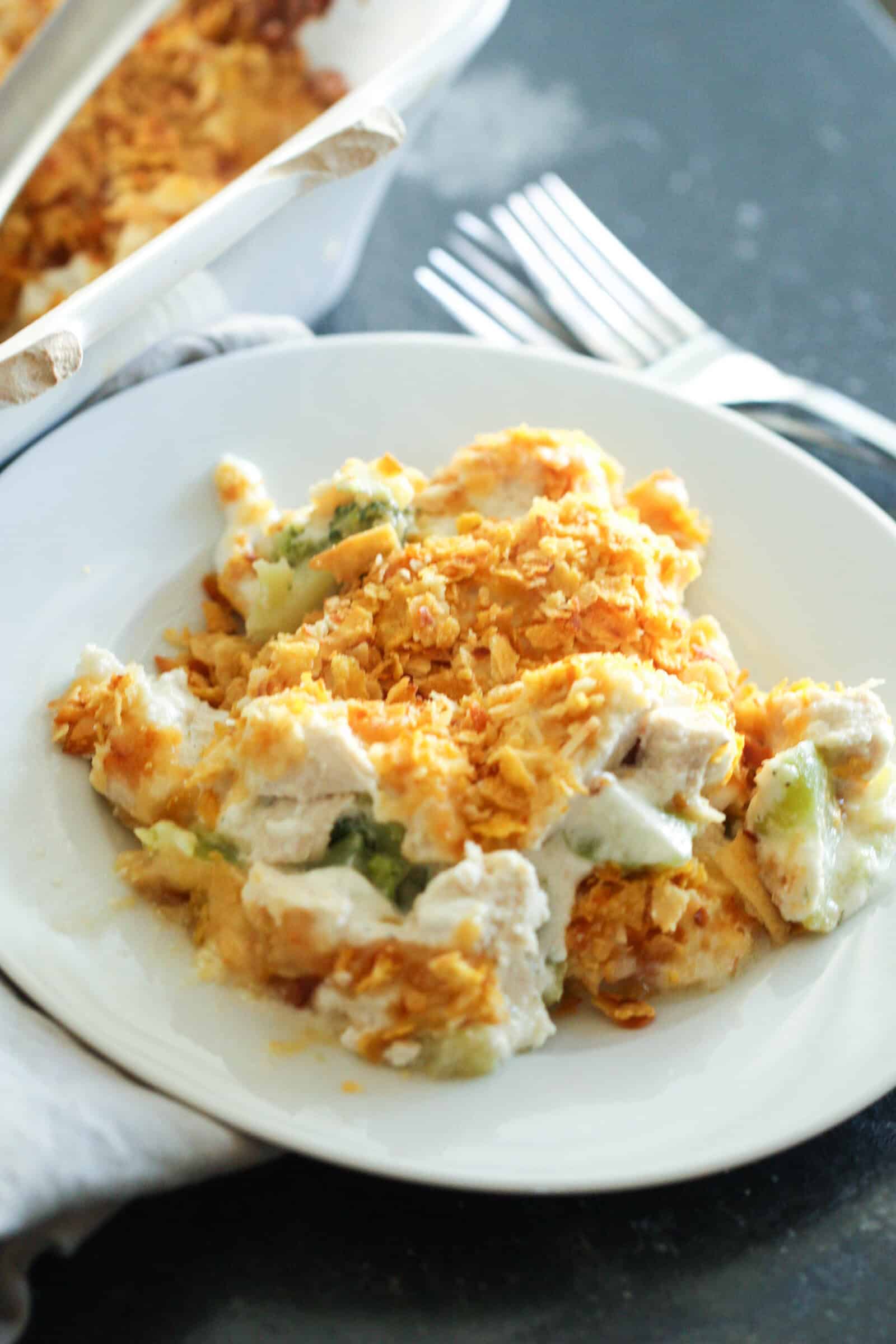 Creamy Chicken Broccoli Casserole