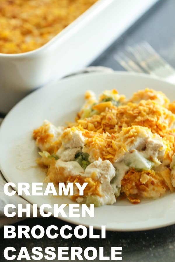 Creamy Chicken Broccoli Casserole