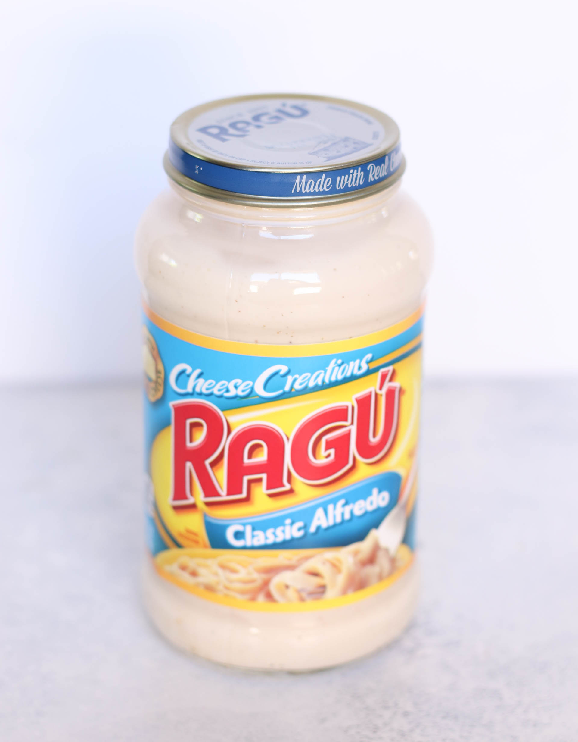 Jar of Ragu Classic Alfredo Sauce