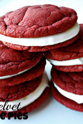 Red Velvet Whoopie Pies