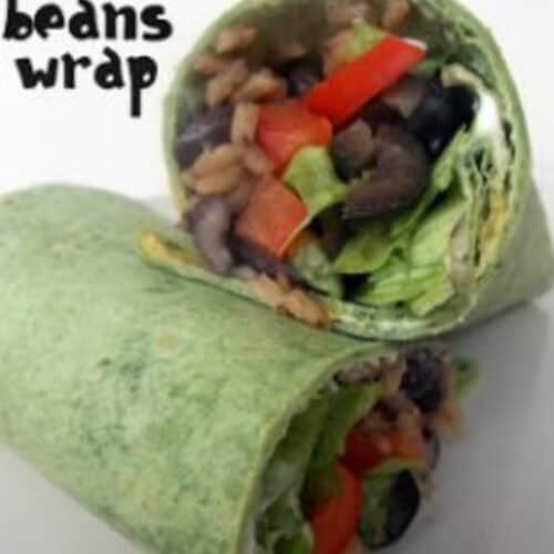 Rice and Bean Wraps