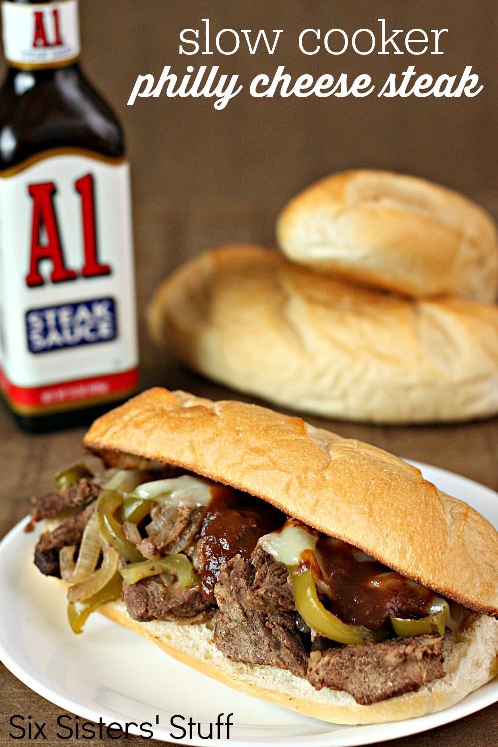 Slow Cooker Philly Cheese Steak Sandwiches Recipe