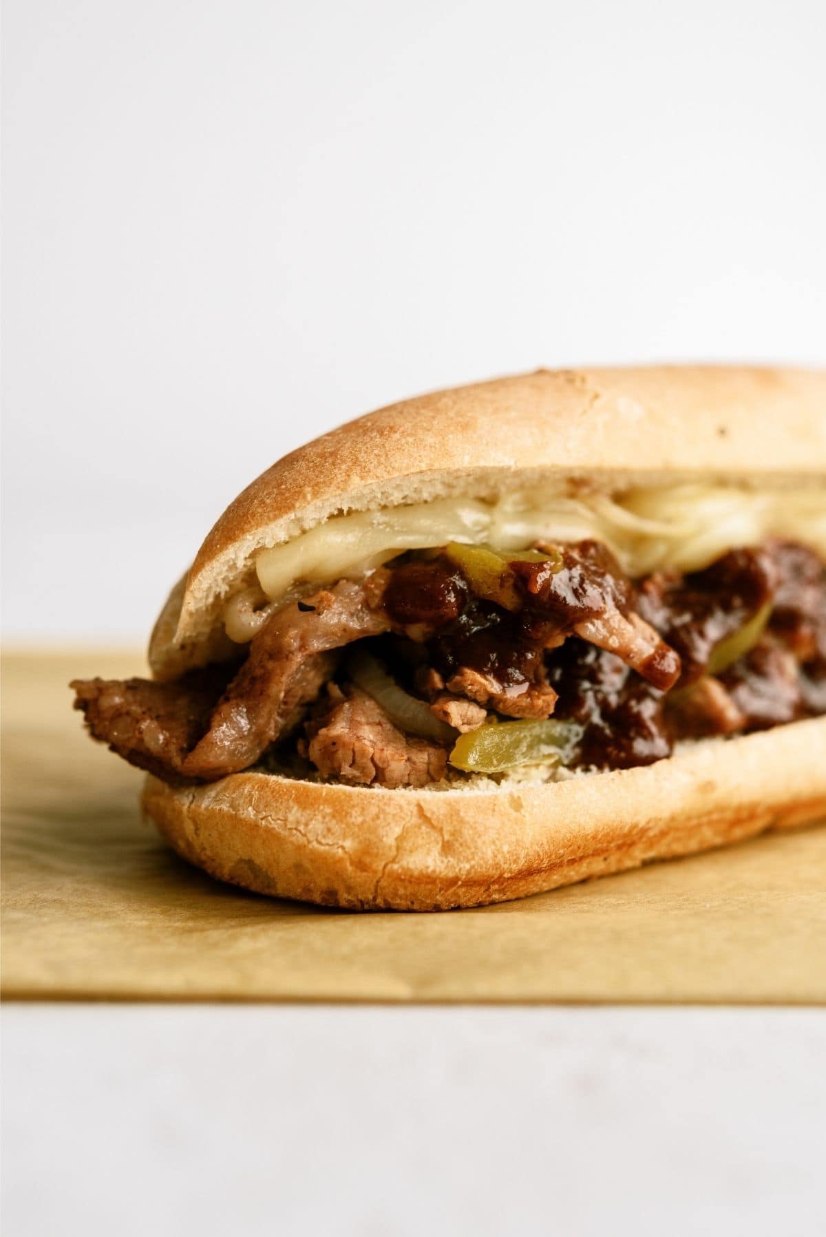 Slow Cooker Philly Cheese Steak Sandwiches Recipe