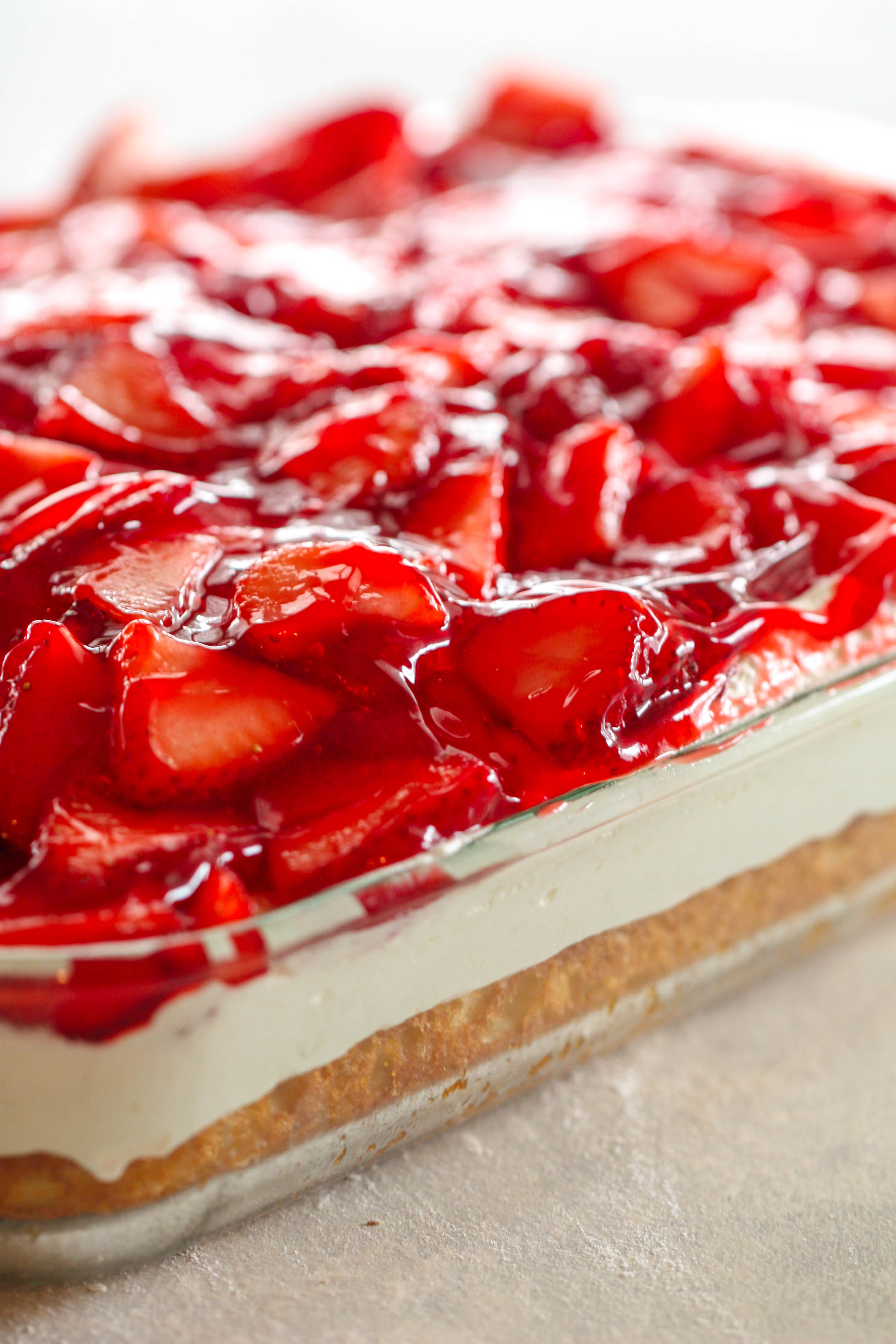 Strawberries and Cream Cake Recipe