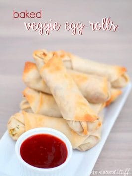 Baked Veggie Egg Rolls