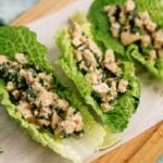 chicken lime lettuce wraps ready to eat