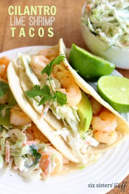 Cilantro Lime Shrimp Tacos