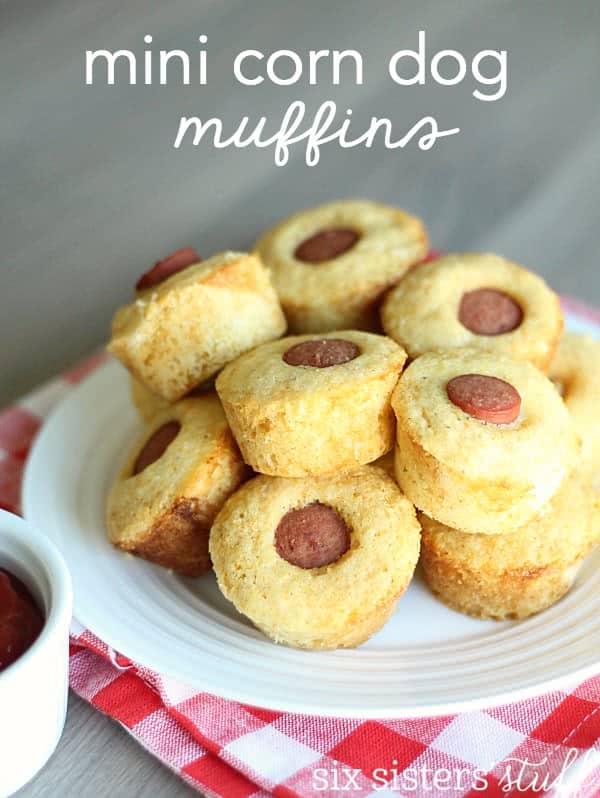 Mini Corn Dog Muffins Recipe