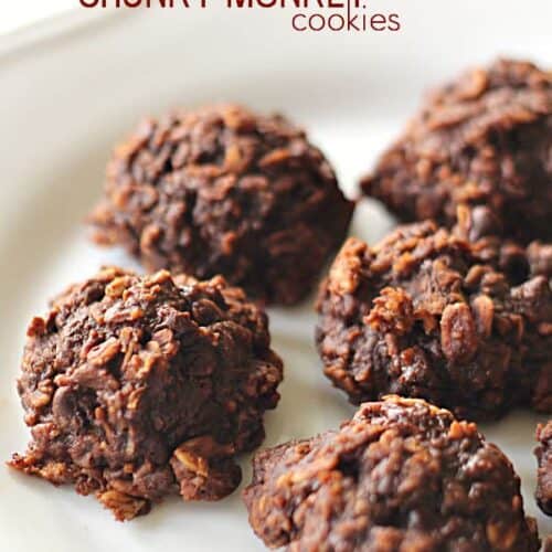 Skinny Chunky Monkey Cookies