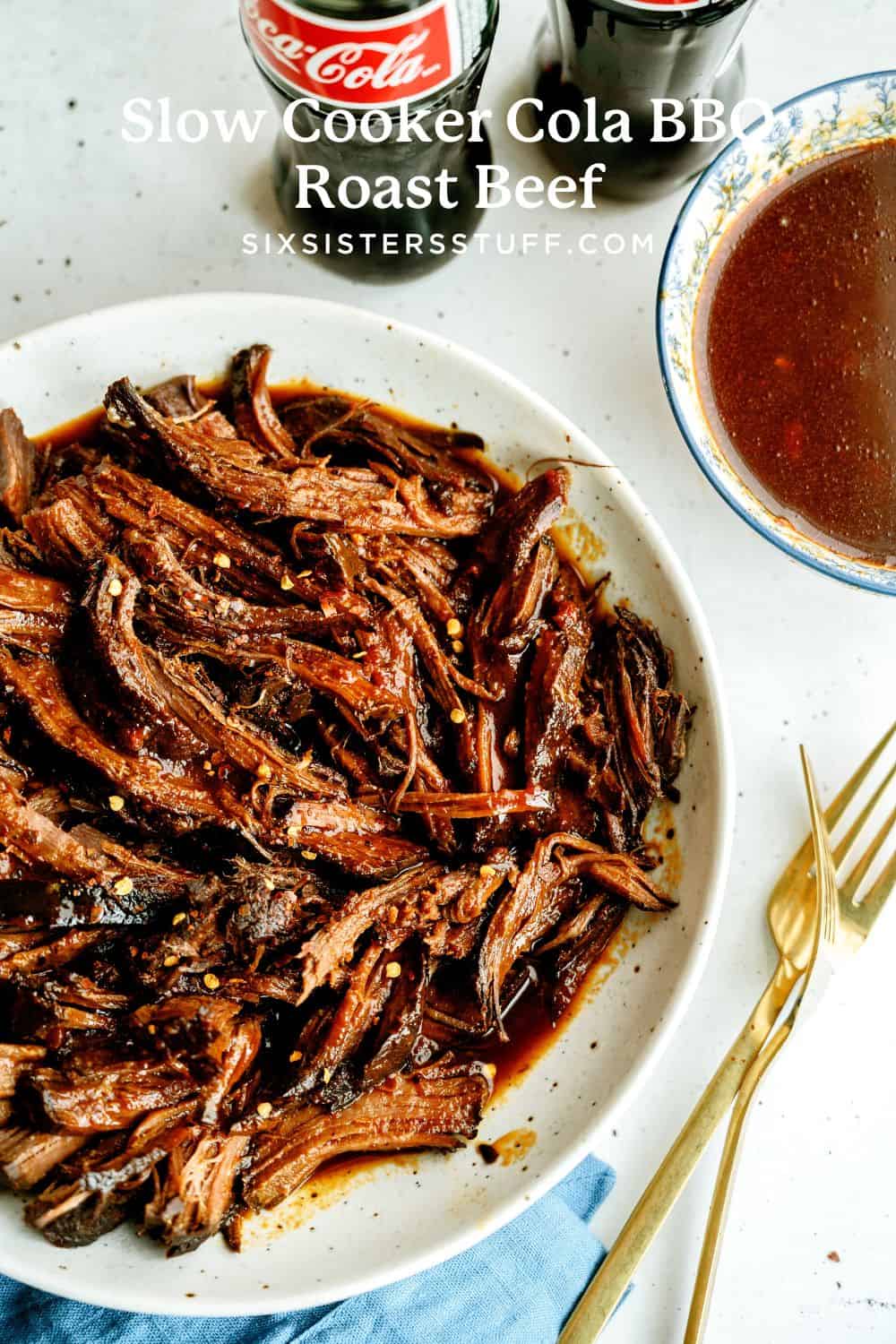 Slow Cooker CocaCola BBQ Roast Beef Recipe