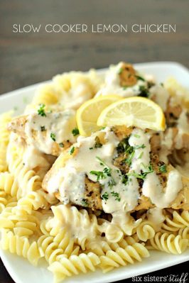 Slow Cooker Lemon Chicken