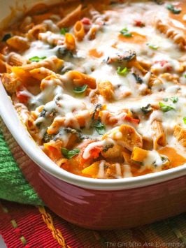 Three Cheese Penne Pasta