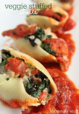 Veggie Stuffed Shells