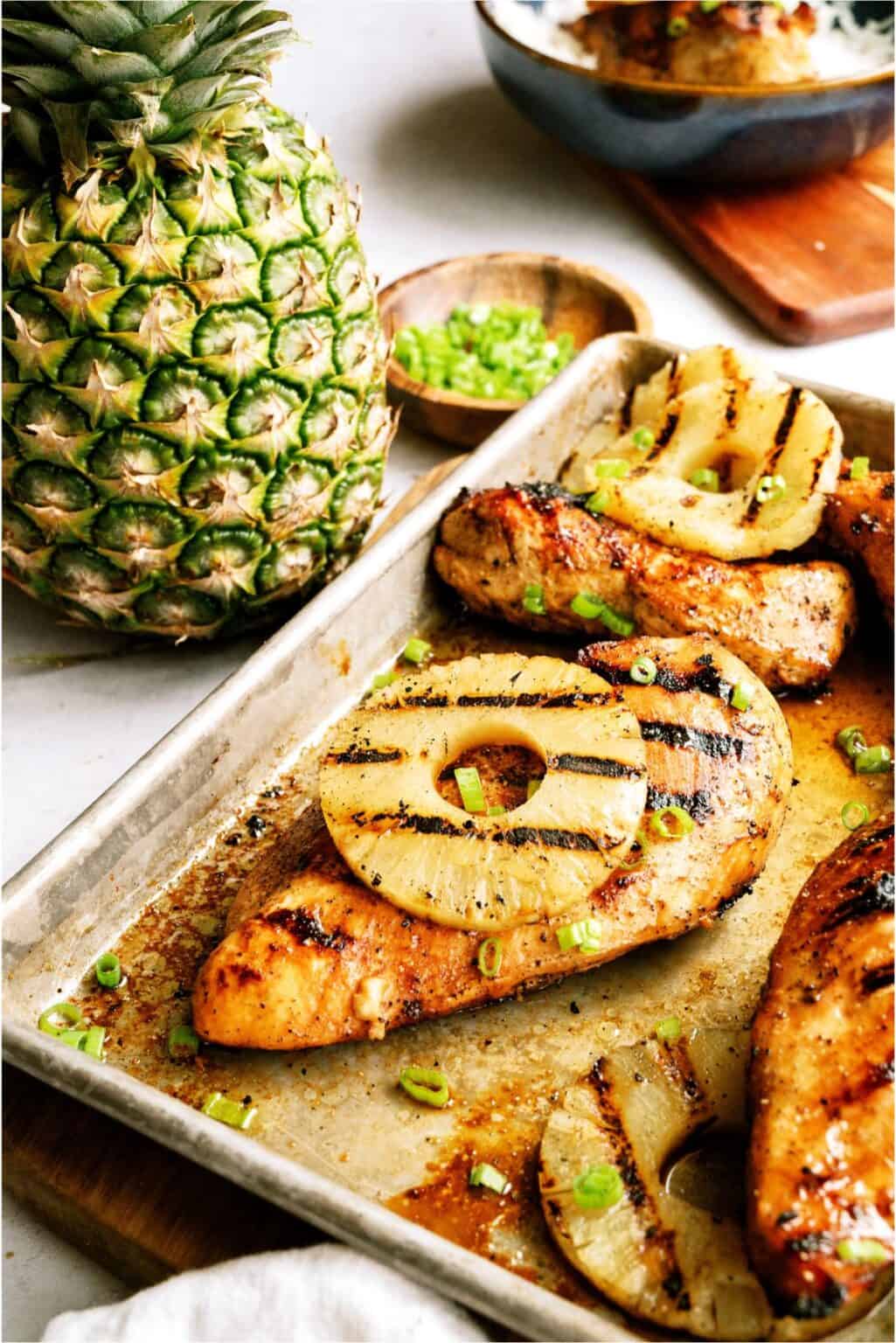 Pineapple Teriyaki Grilled Chicken Recipe