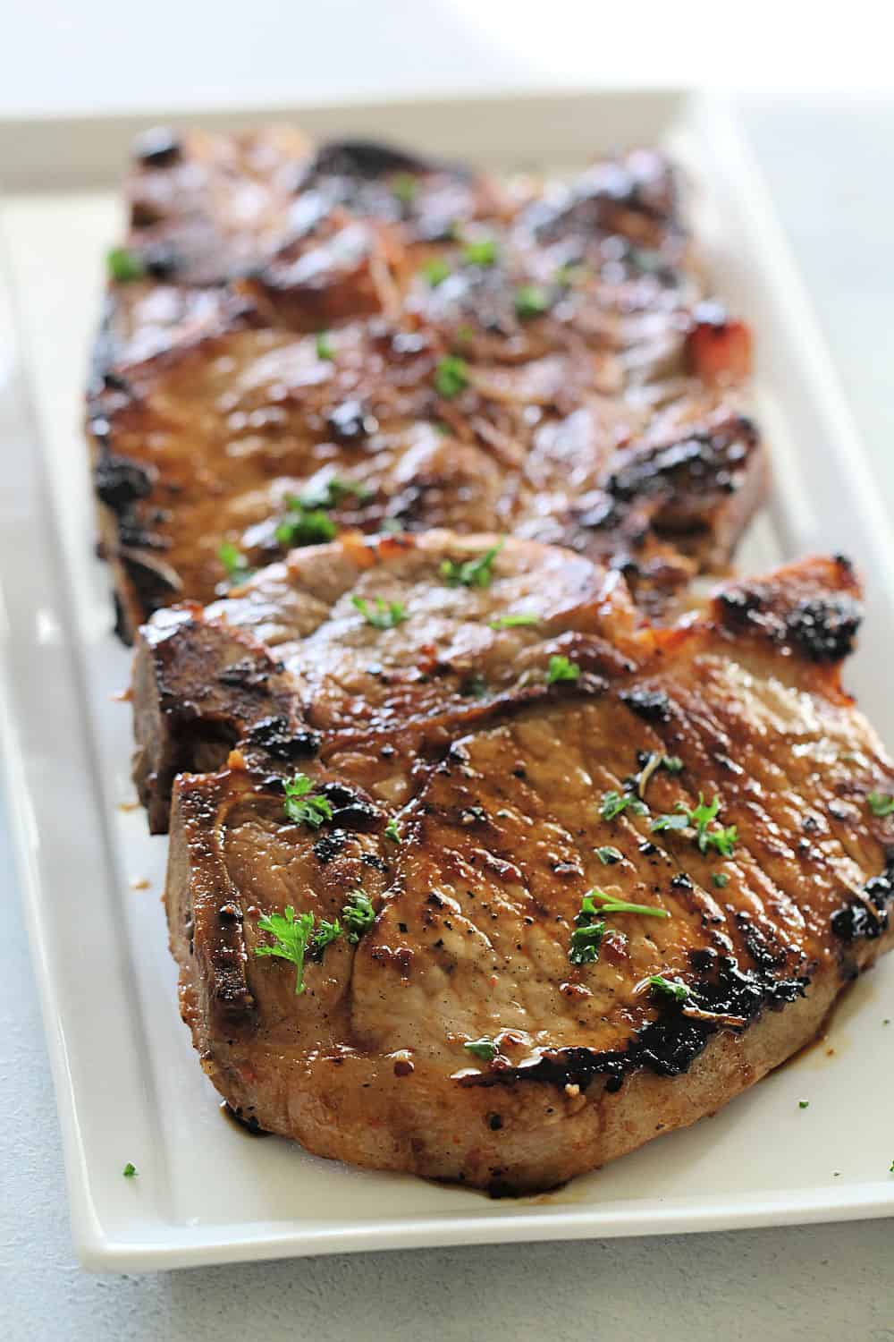 Grilled Tuscan Pork Chops (Easy Marinade) Recipe