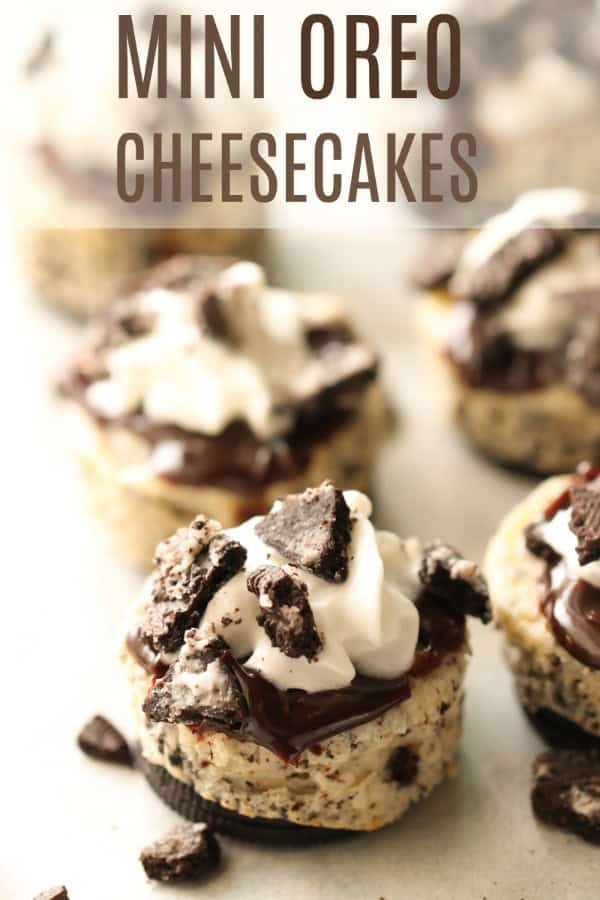 Mini Oreo Cheesecakes