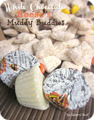 White Chocolate Reese’s Muddy Buddies Recipe