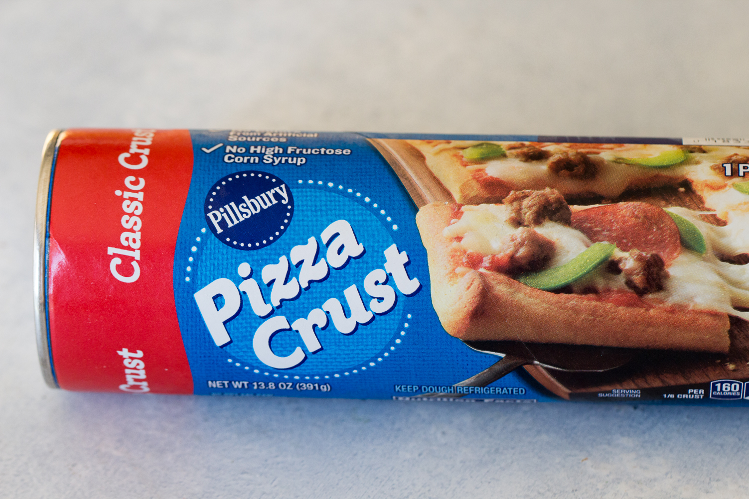 A tube of Pizza Crust