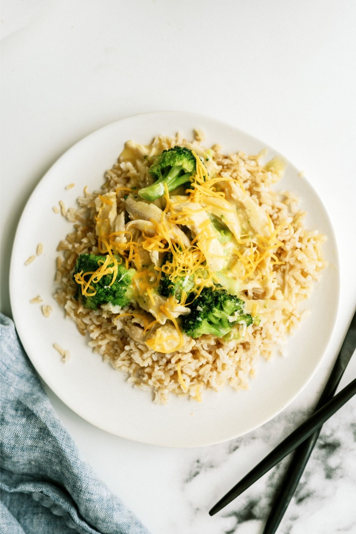 Slow Cooker Chicken and Broccoli over Rice Recipe
