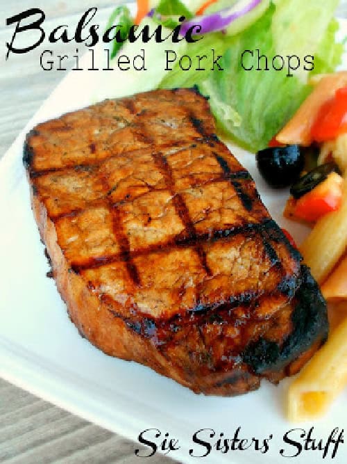 Balsamic Grilled Pork Chops Recipe