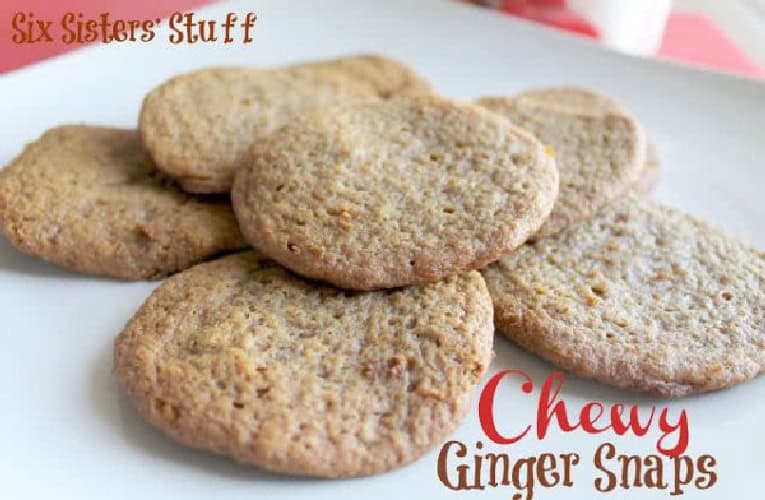 Ginger Snap Cookies Recipe {with Truvia® Baking Blend}