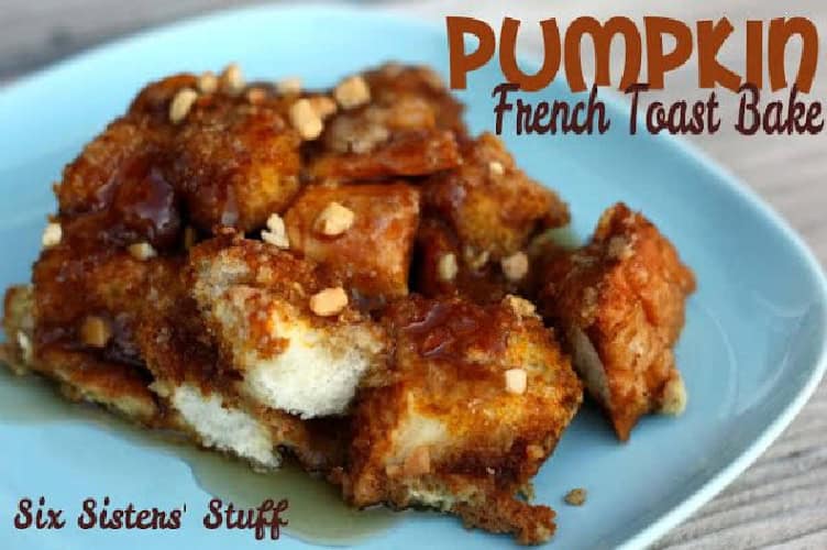 Pumpkin French Toast Bake Recipe