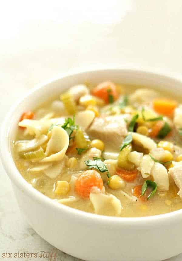 Slow Cooker Chicken Noodle Soup Recipe