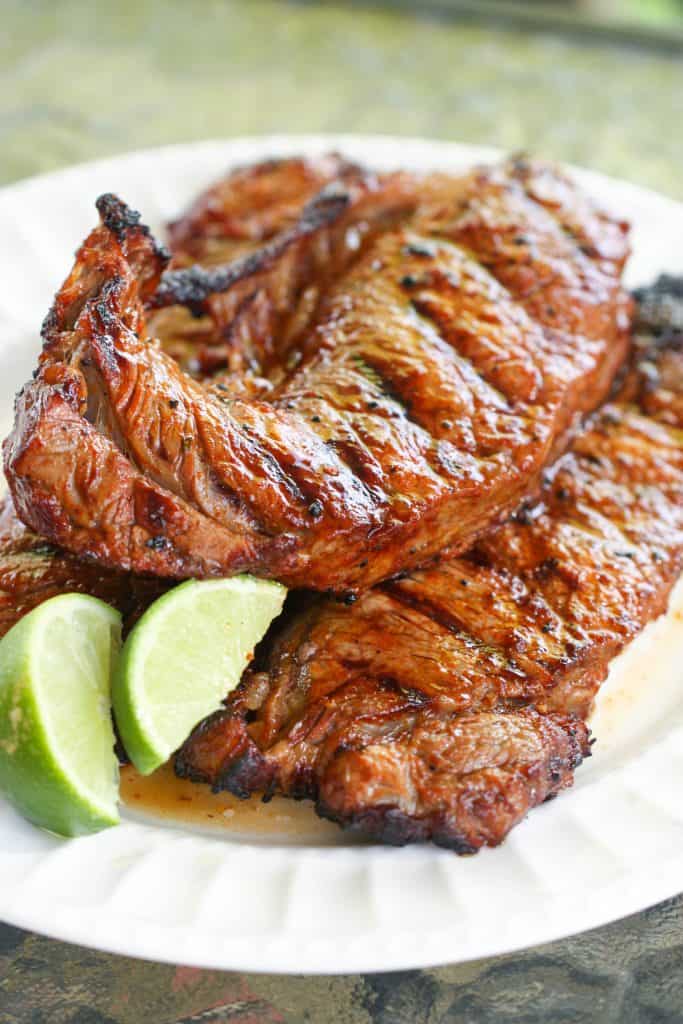 chili lime rubbed steak recipe