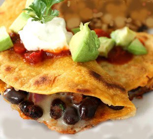 Crunchy Black Bean Tacos